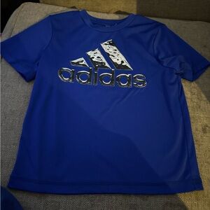 Adidas Royal Blue Tee with Logo